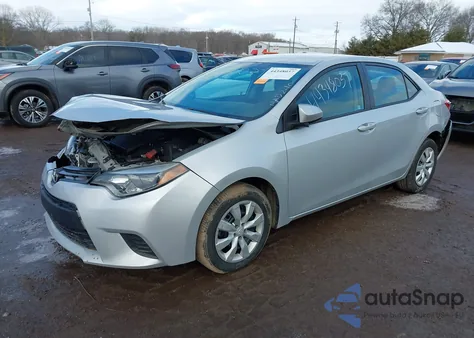 2014 Toyota Corolla Le из США, поврежденный, VIN 2T1BURHE6EC212481